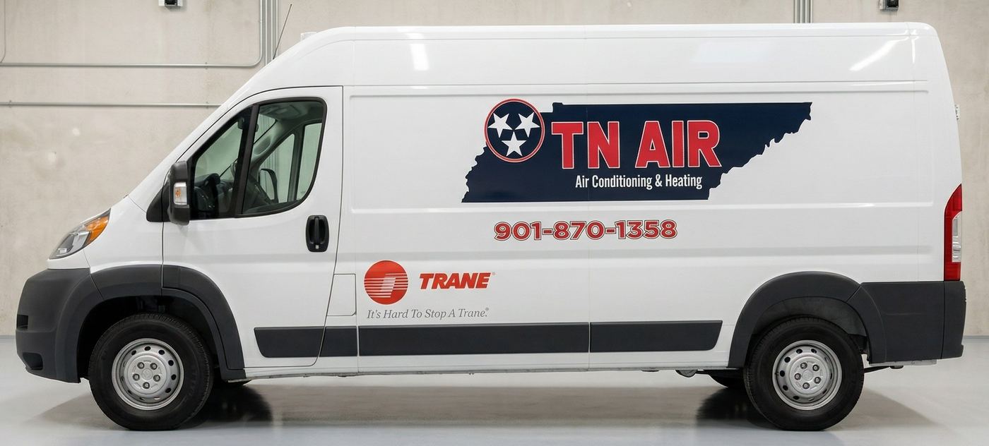 TN AIR service van - Air Conditioning & Heating