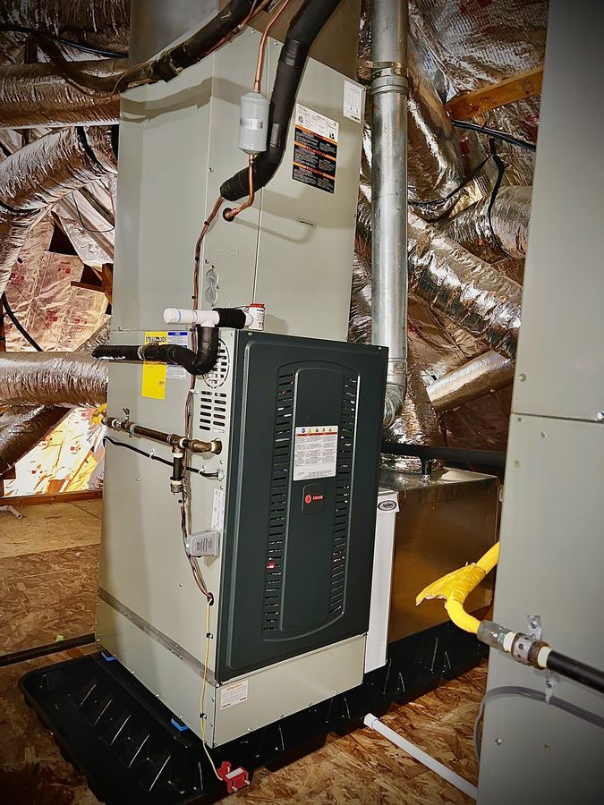Trane furnace installation by TN AIR