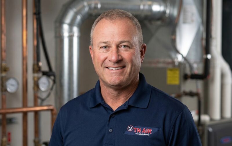 Travis Nipp, Owner of TN AIR — Air Conditioning & Heating